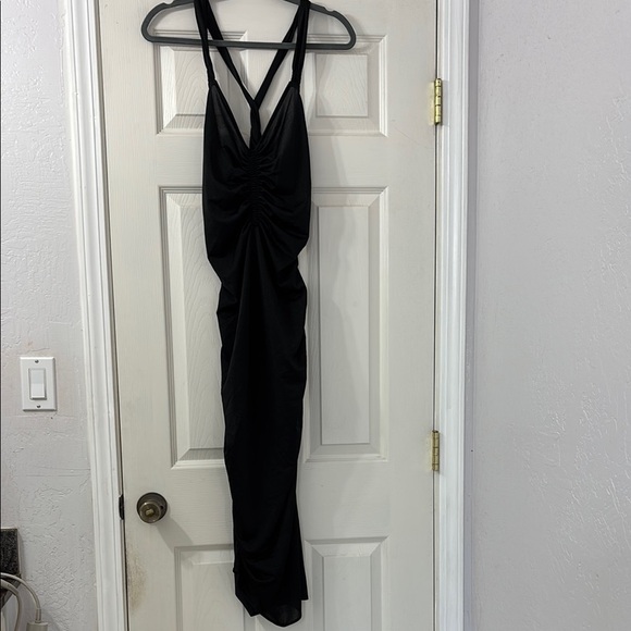 Free People Intimately- Elegant Black Evening Dress NWT size medium - Picture 1 of 8